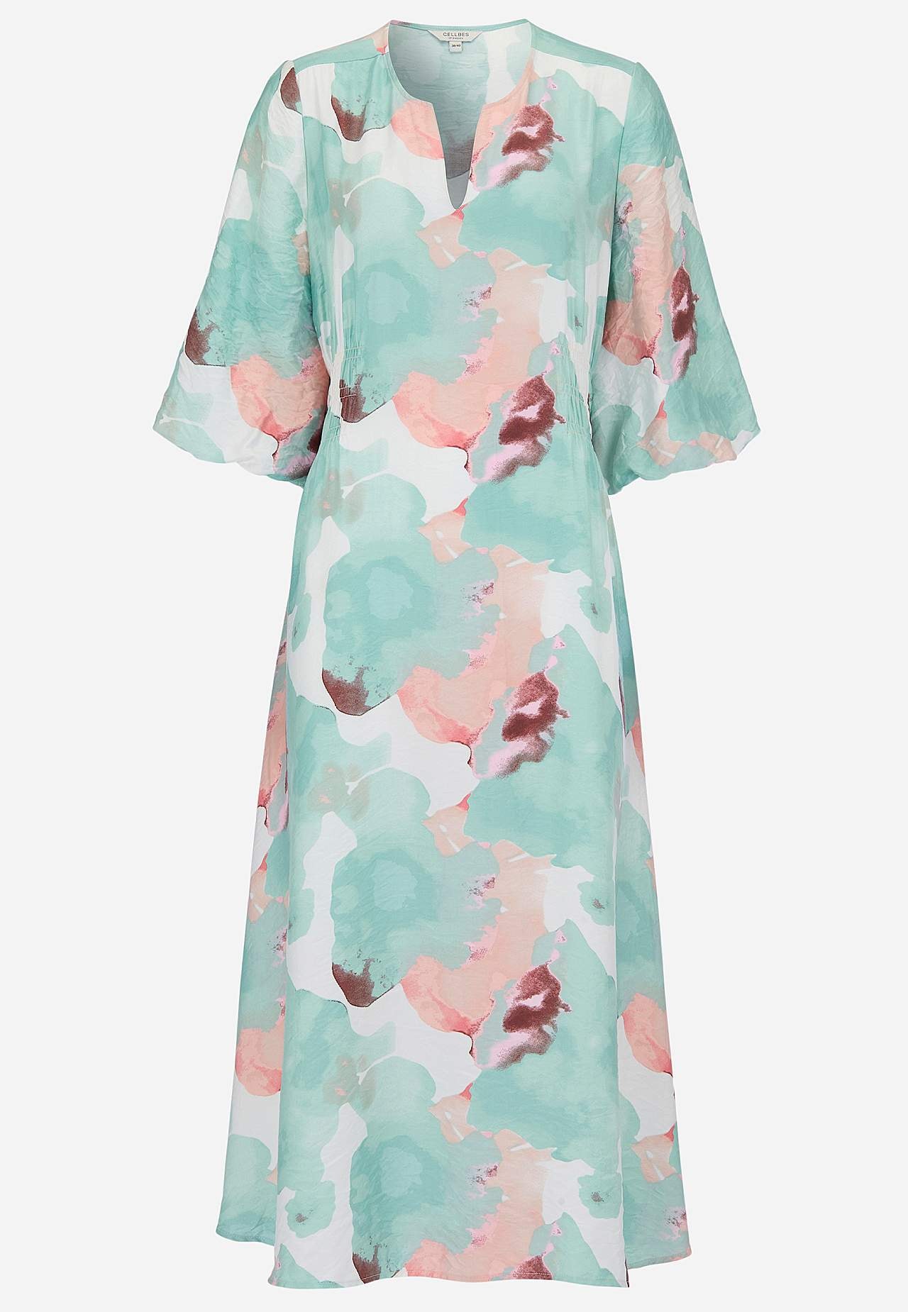 Laiade varrukatega kleit