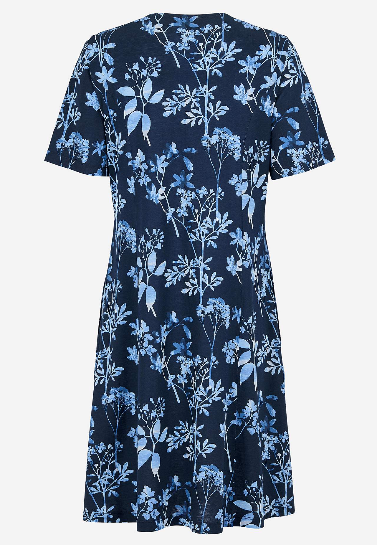 Mustriline taskutega trikotaažkleit