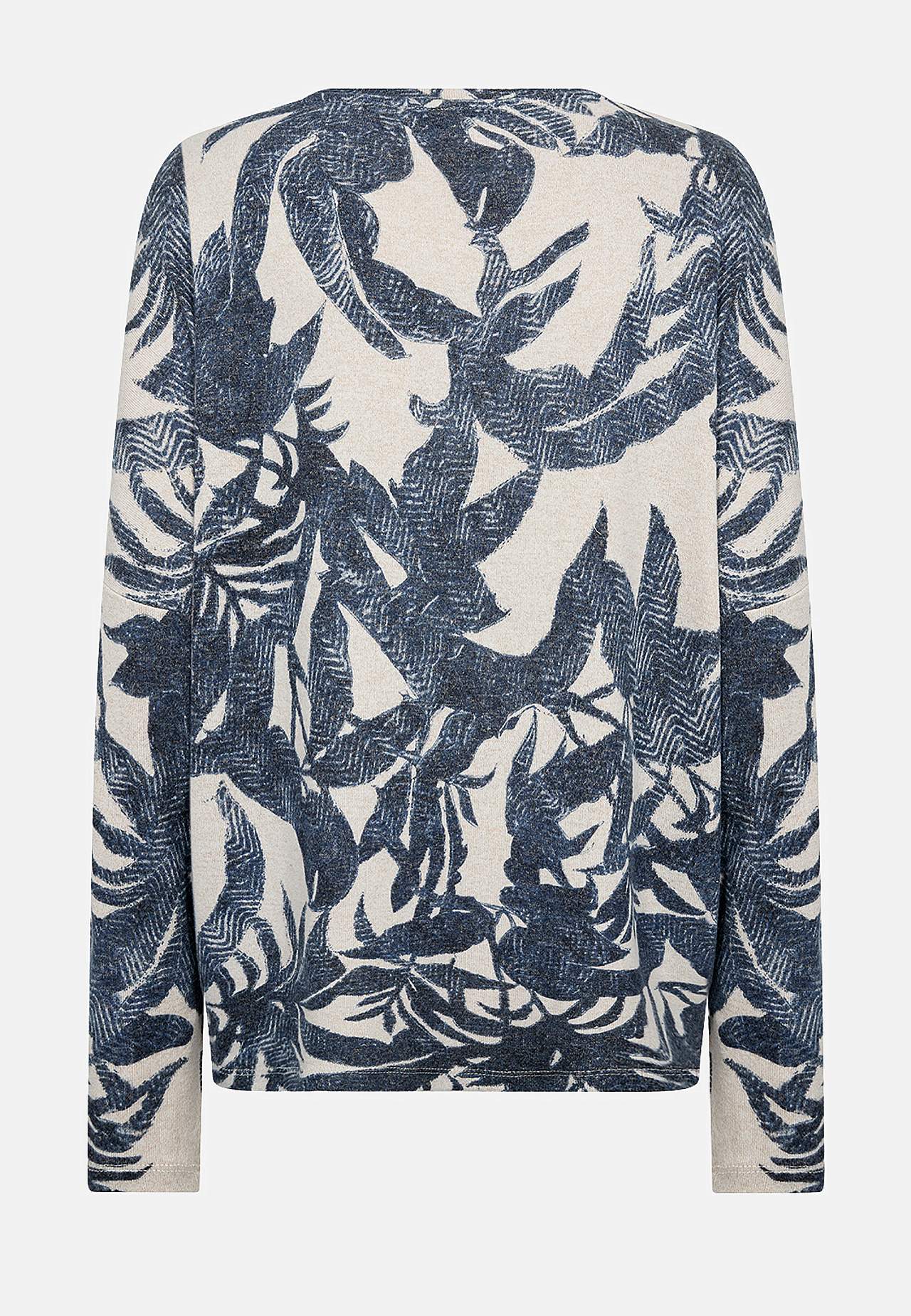 Ülipehme mustriline trikotaažtopp