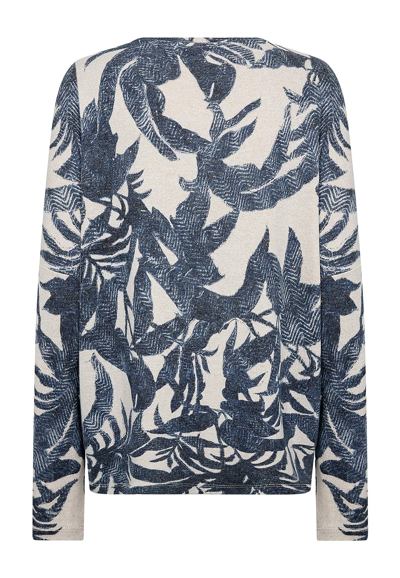 Ülipehme mustriline trikotaažtopp