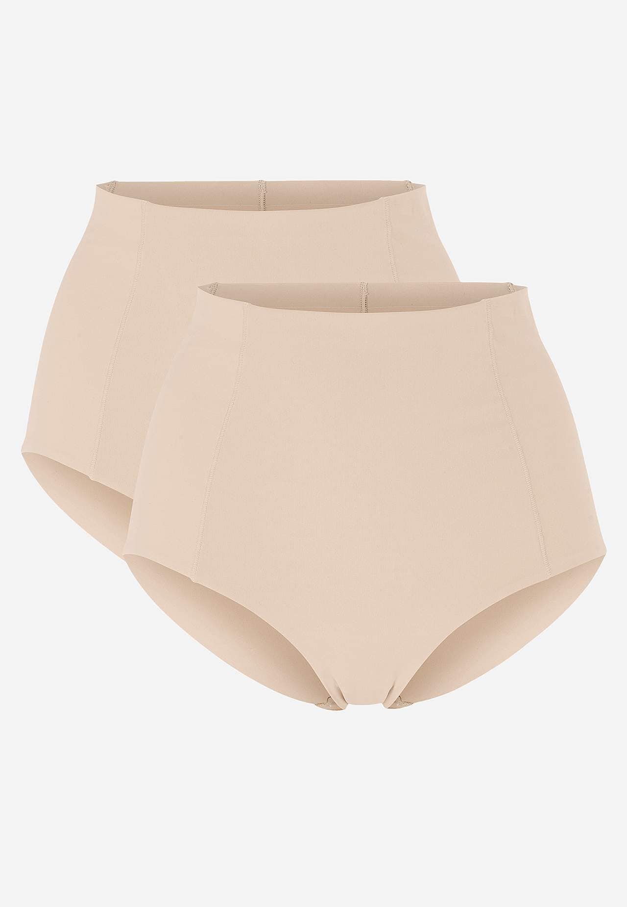 Kõrge pihaosaga vormivad aluspüksid 2 tk pakis