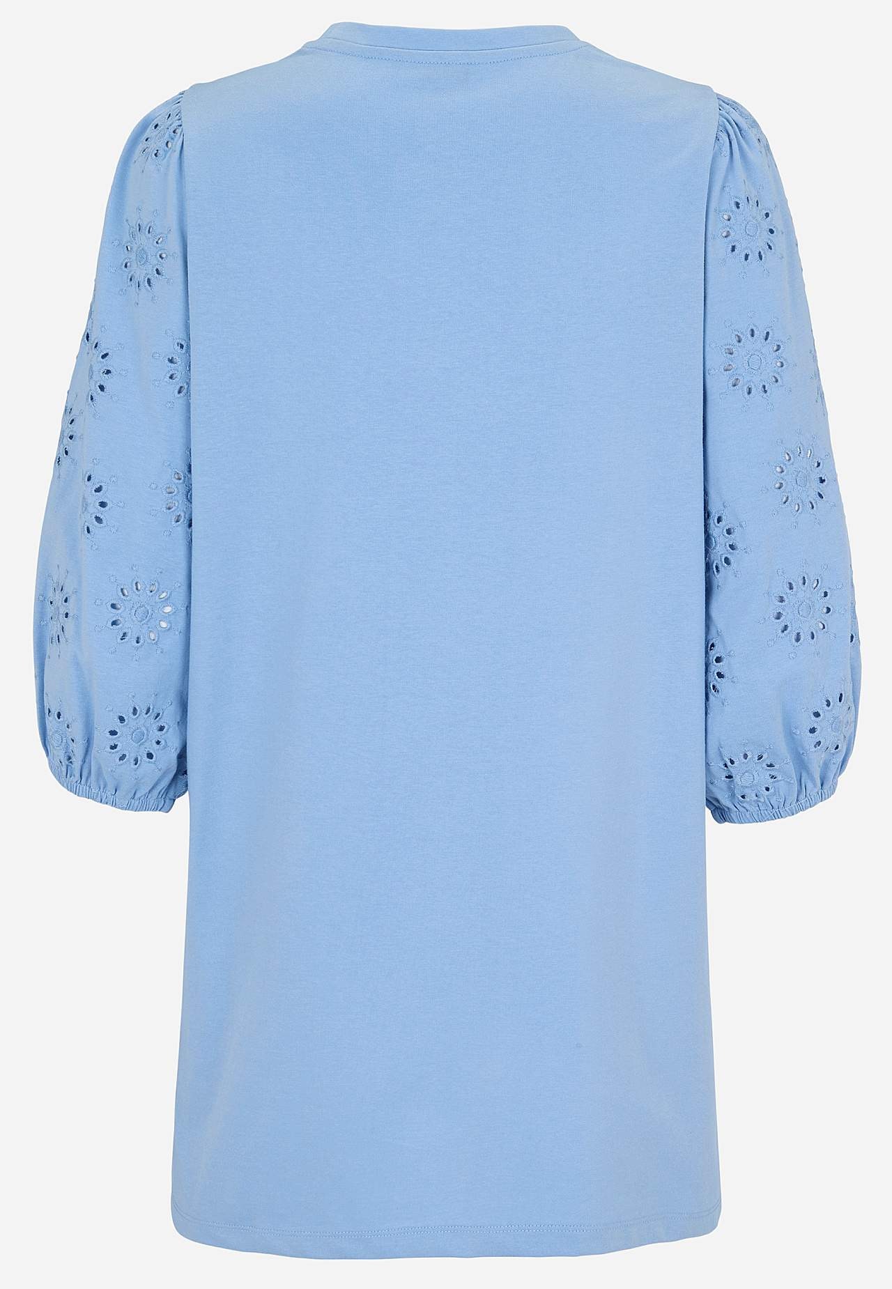 Trikotaažist tuunika broderiitikandis varrukatega