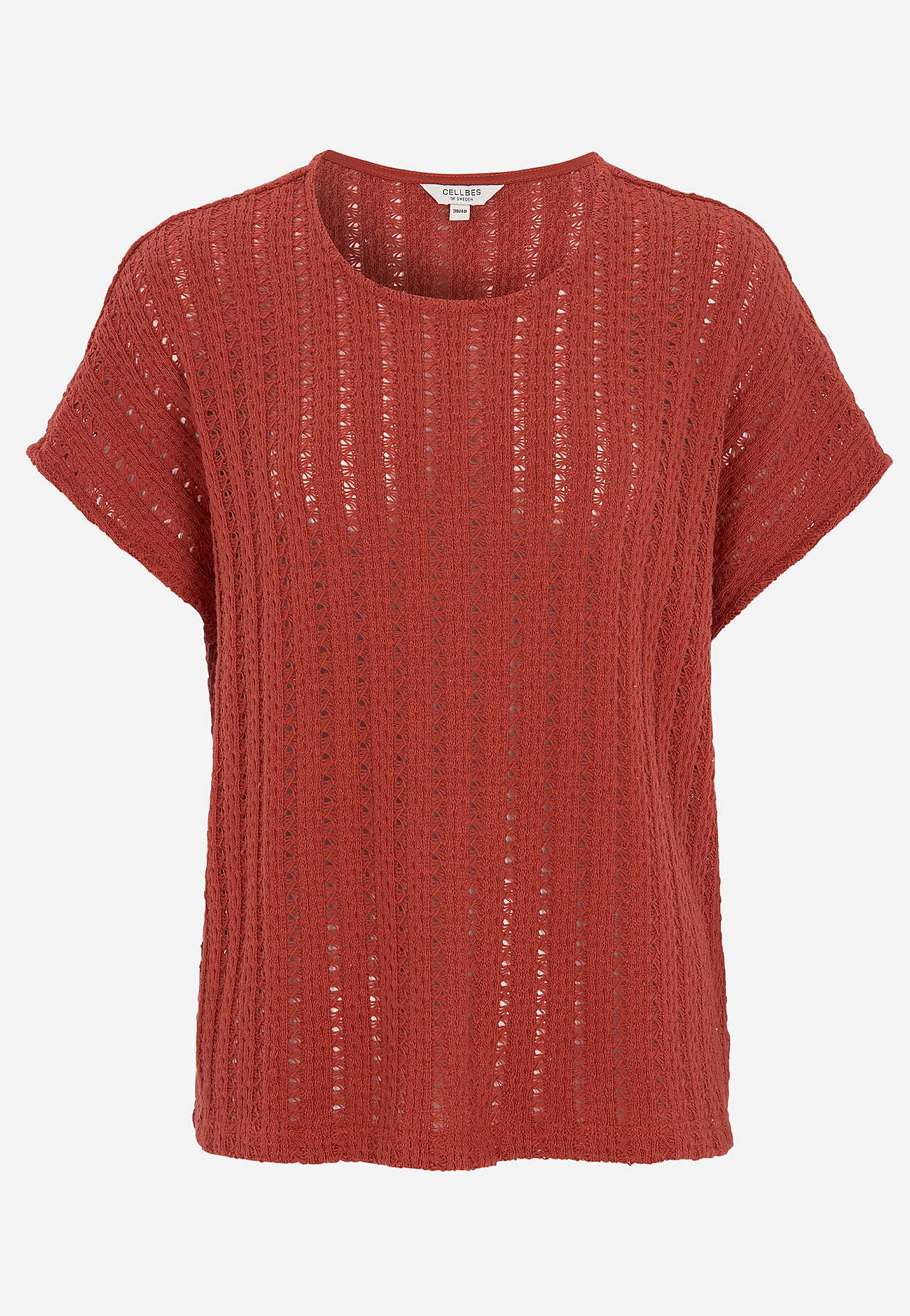 Pitsimustriline trikotaažtopp