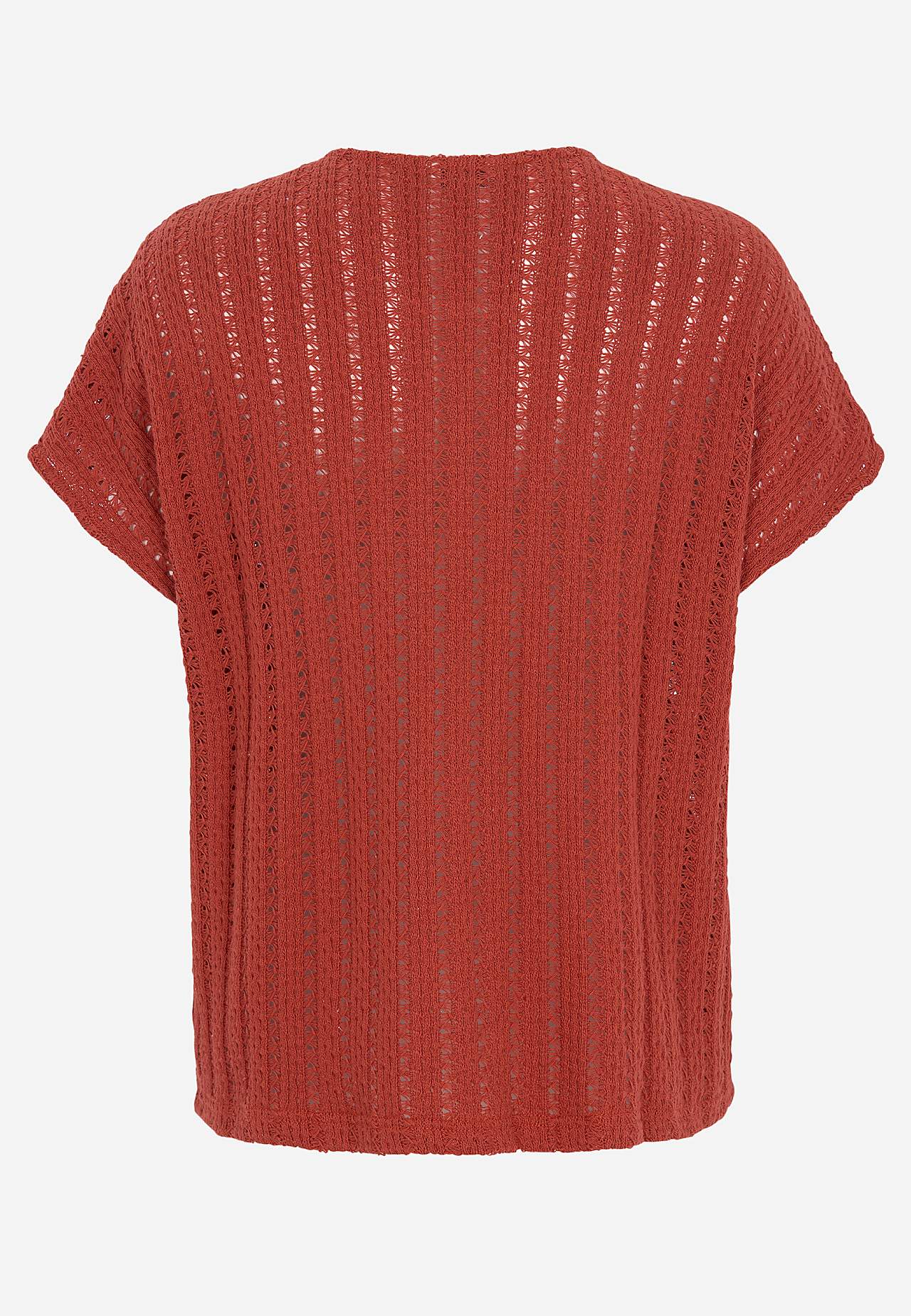 Pitsimustriline trikotaažtopp