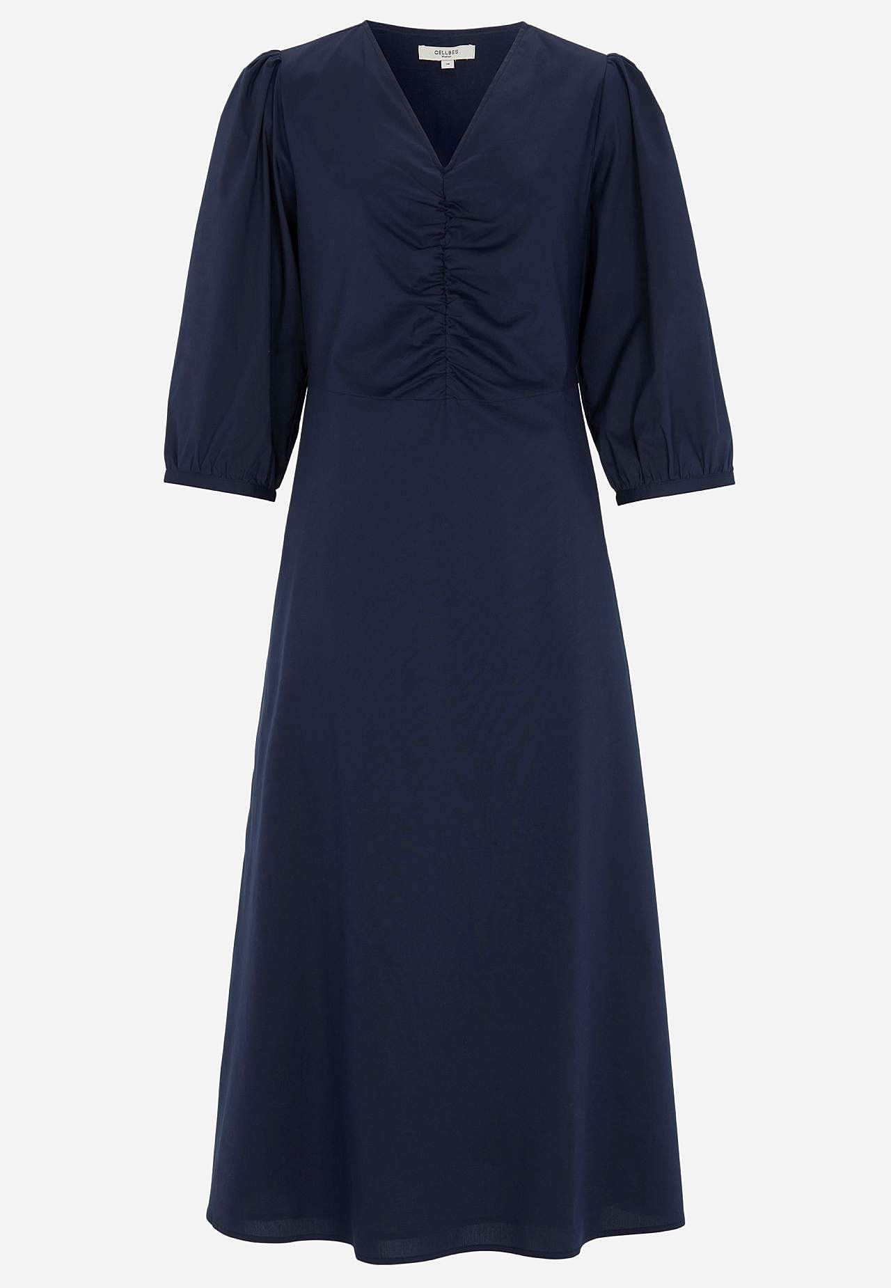 Popliinist kleit taskutega