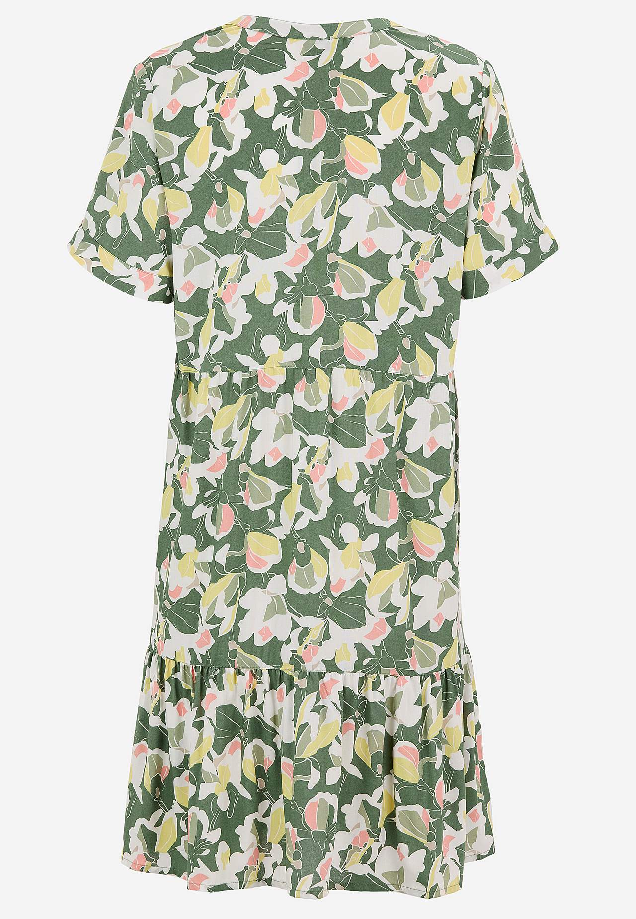 Volangidega viskoosist kleit