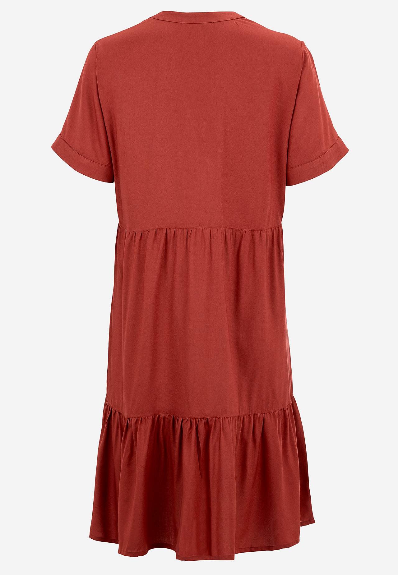 Volangidega viskoosist kleit