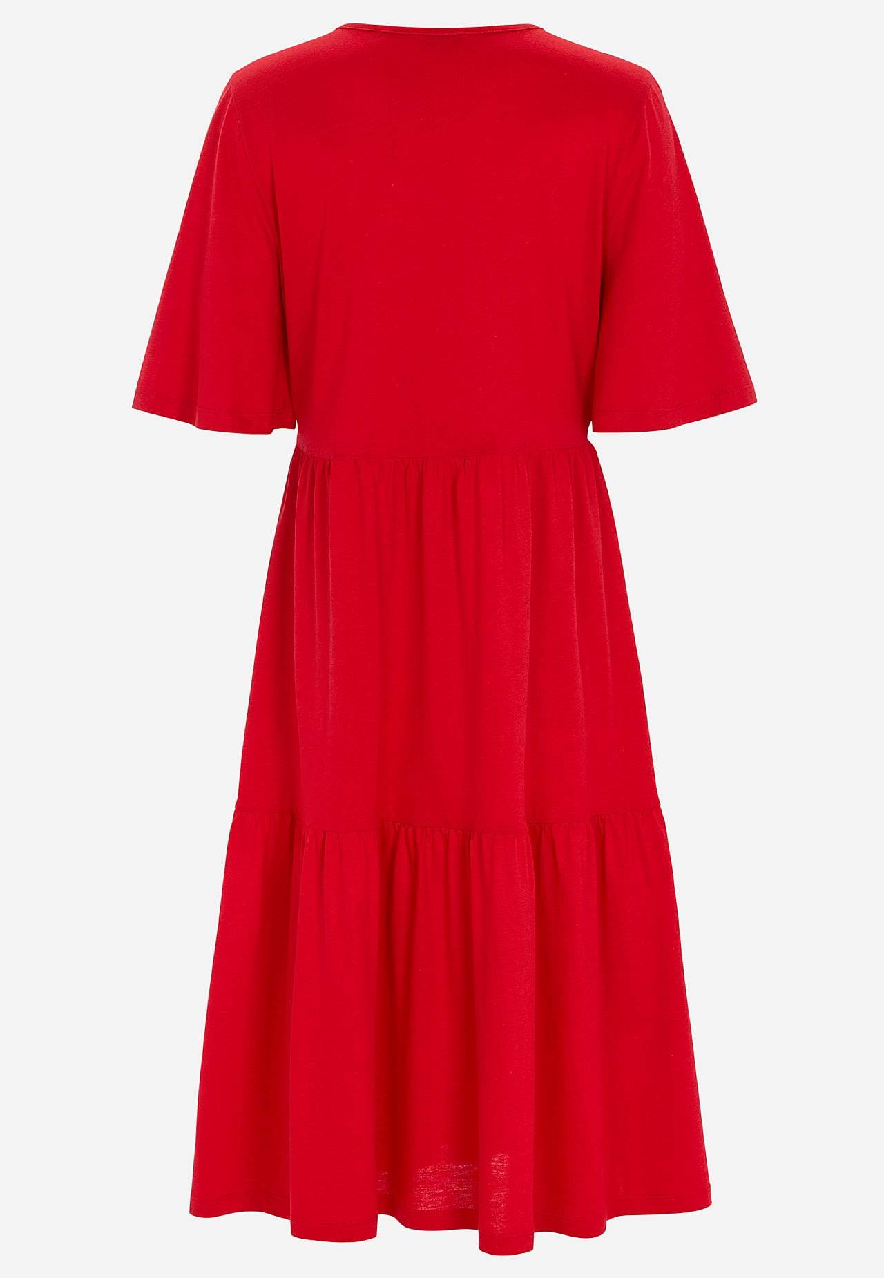 Volangidega trikotaažkleit