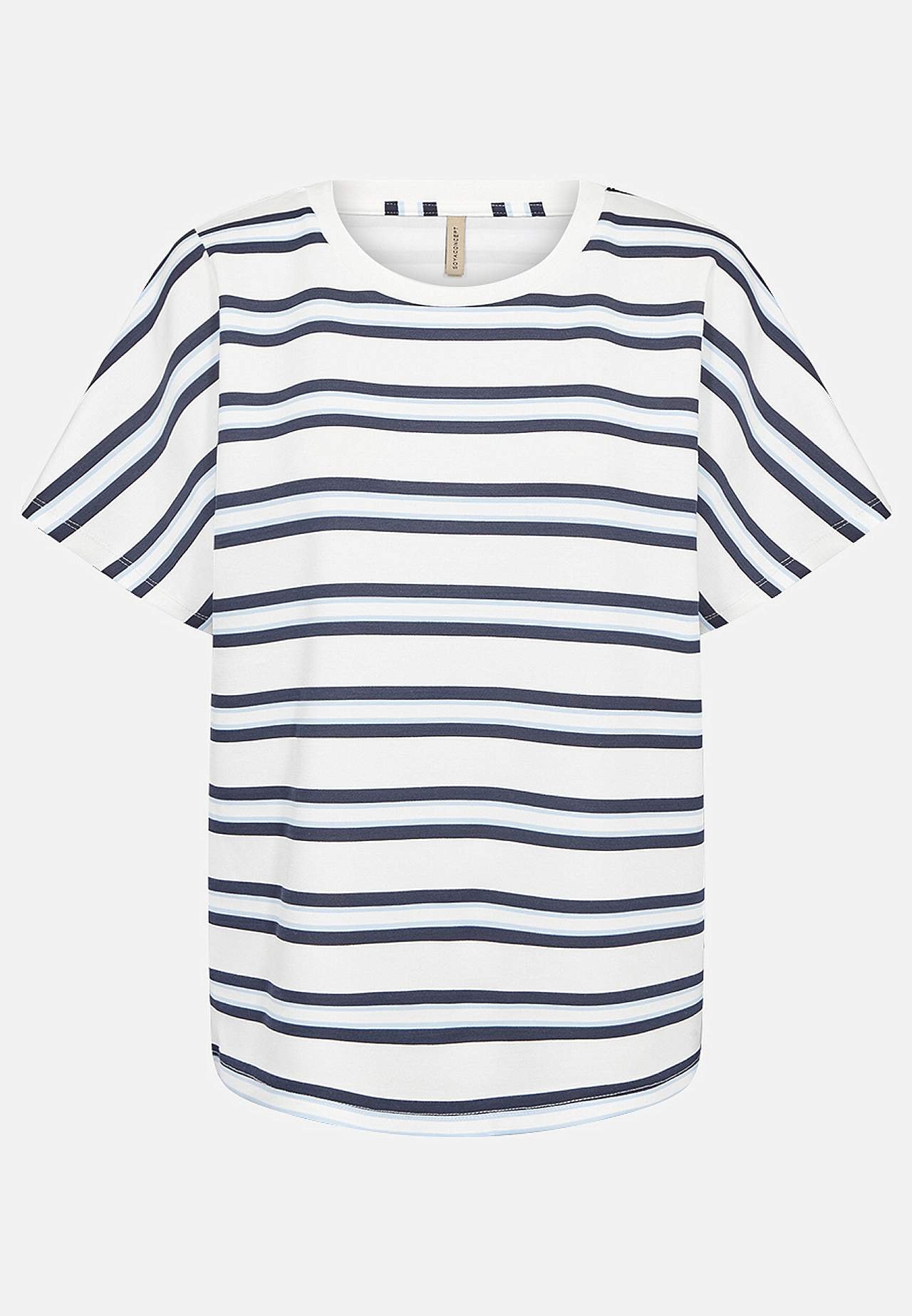 Ülipehme triibuline topp modaalisegusest trikotaažist