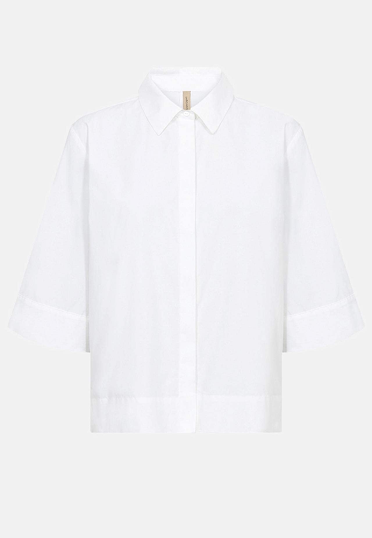 Stiilne naiste särk peidetud nööbiliistuga