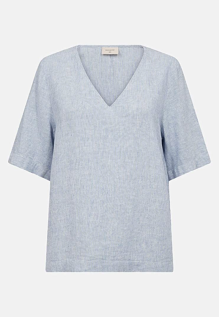 Triibuline linane pluus