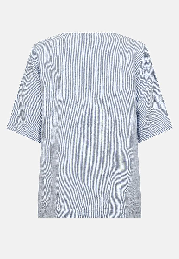 Triibuline linane pluus