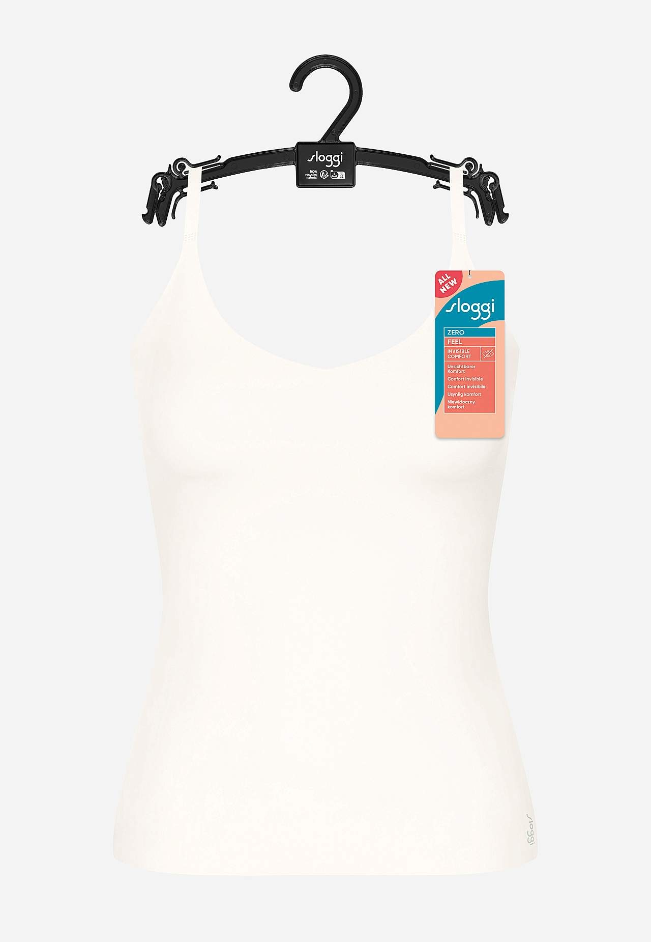 Õmblusteta topp reguleeritavate õlapaeltega ZERO Feel 2.0 Spaghetti top