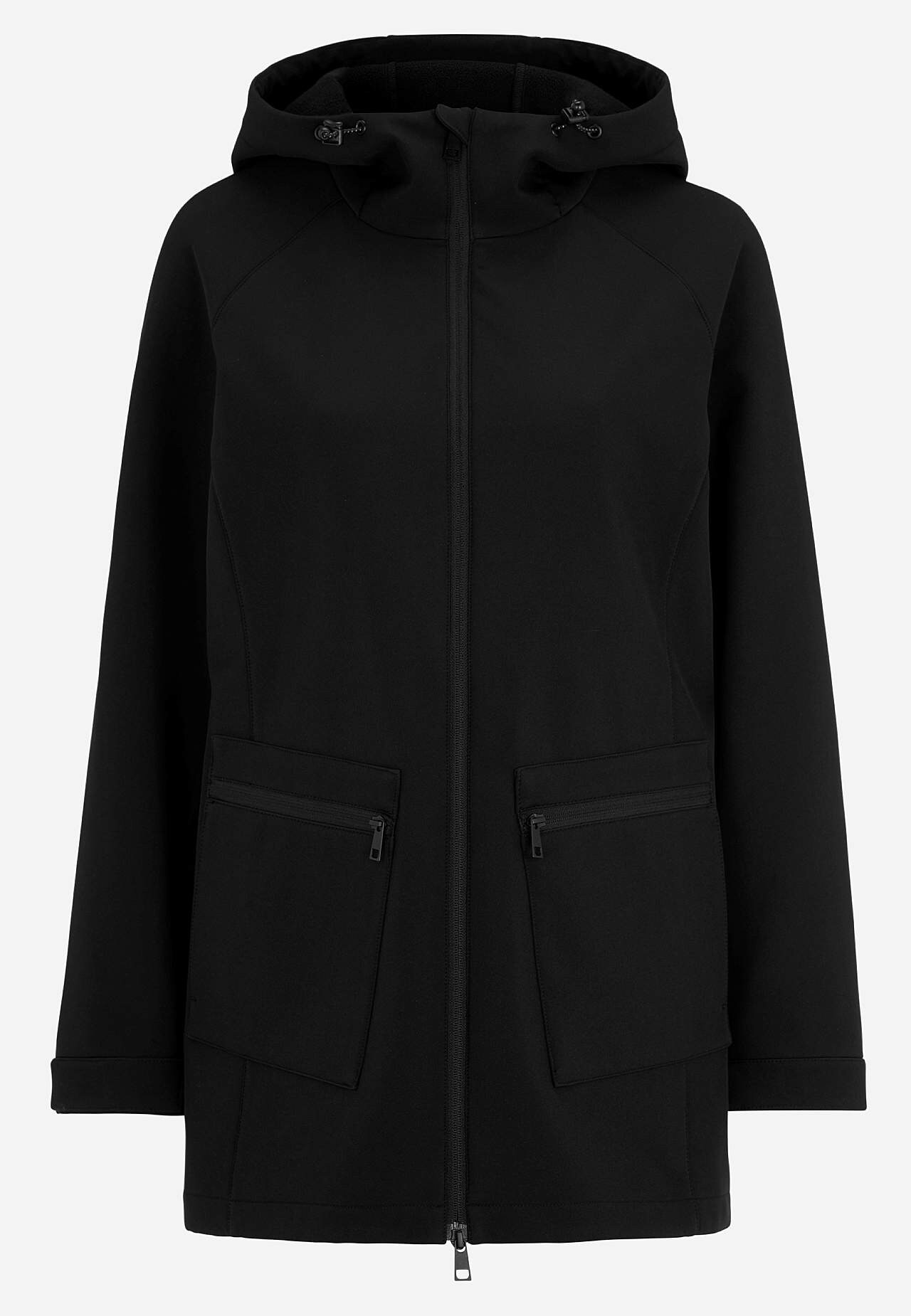 Kapuutsiga softshell jope 