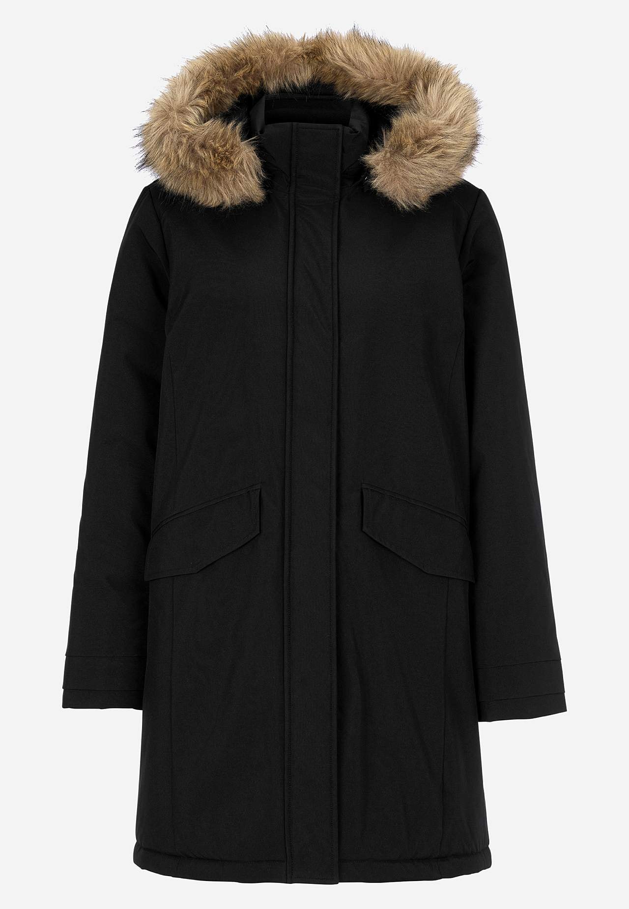 Kapuutsiga talveparka